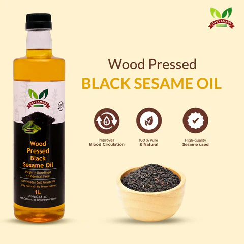 Wood Pressed Sesame Oil Wood Pressed Sesame Oil