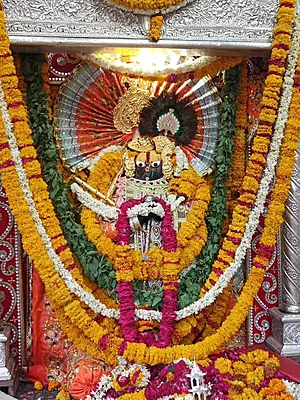 Govardhan Giriraj Ji - Shringar Seva Govardhan Giriraj Ji - Shringar Seva