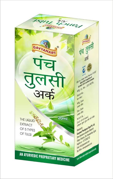 Panch Tulsi Ark Drops (20ml) Panch Tulsi Ark Drops (20ml)