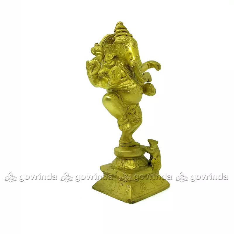 Lord Ganesha Idol for Home | 6.5 inch | Ganesh Murti | Unique Design for Desk, Car, and Home Decor Lord Ganesha Idol for Home | 6.5 inch | Ganesh Murti | Unique Design for Desk, Car, and Home Decor