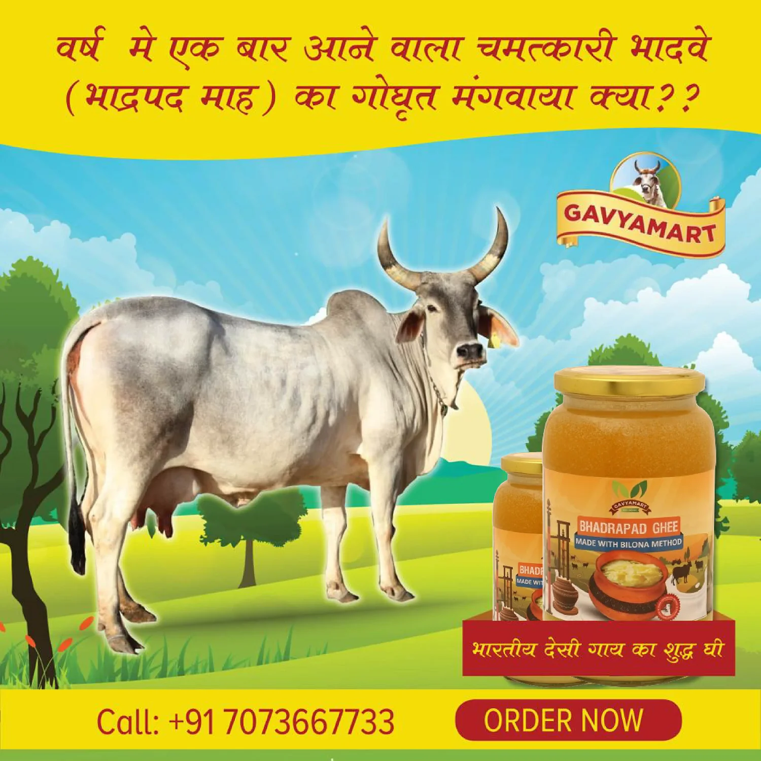 Gavyamart Bhadwa Ghee Gavyamart Bhadwa Ghee