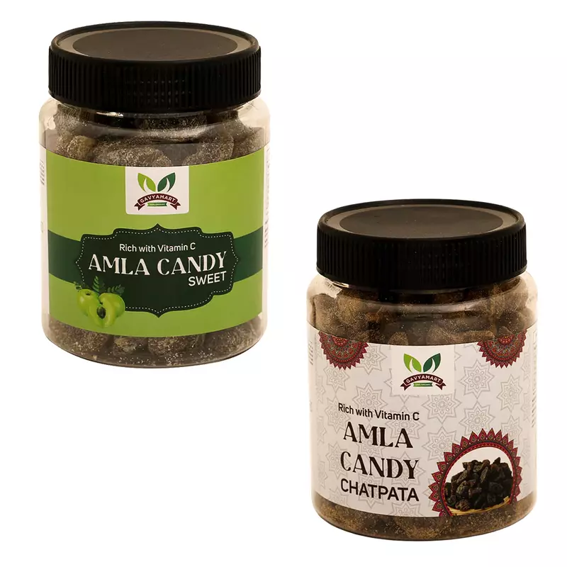 Amla Candy Chatpata(350gm) + Amla Candy Sweet (350g) Amla Candy Chatpata(350gm) + Amla Candy Sweet (350g)