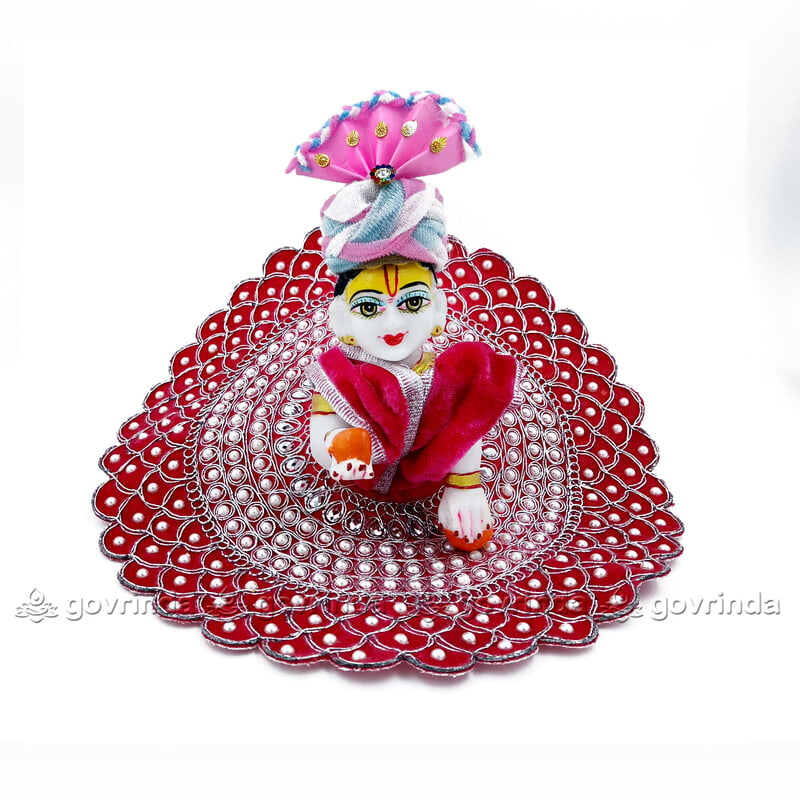 Pearl Design - Laddu Gopal Ji Dress Pearl Design - Laddu Gopal Ji Dress
