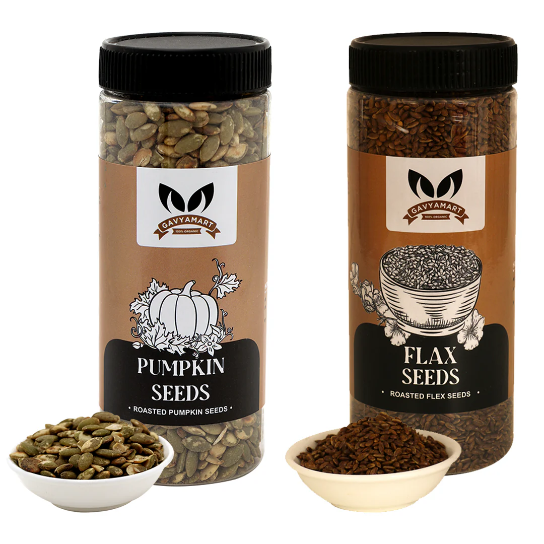 1 Pumpkin seeds (300gram) +1 Flax Seed (250gram) 1 Pumpkin seeds (300gram) +1 Flax Seed (250gram)